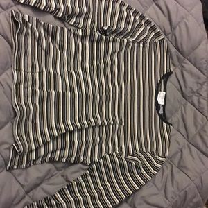 striped long sleeve tee